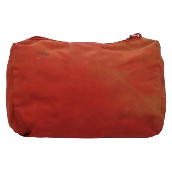 PRADA Pouch Nylon 2 Set Pink Red Auth bs28039 - Picture 3 of 15